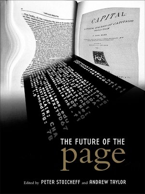 cover image of The Future of the Page